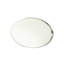 Miroir ovale allongé - nickel-57972571