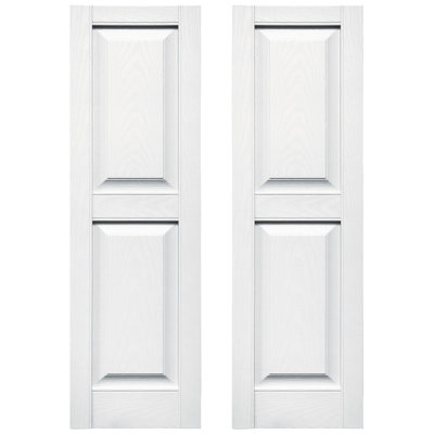 Builders Edge, TailorMade Panels, Raised Panel Shutters, w/Shutter-Loks