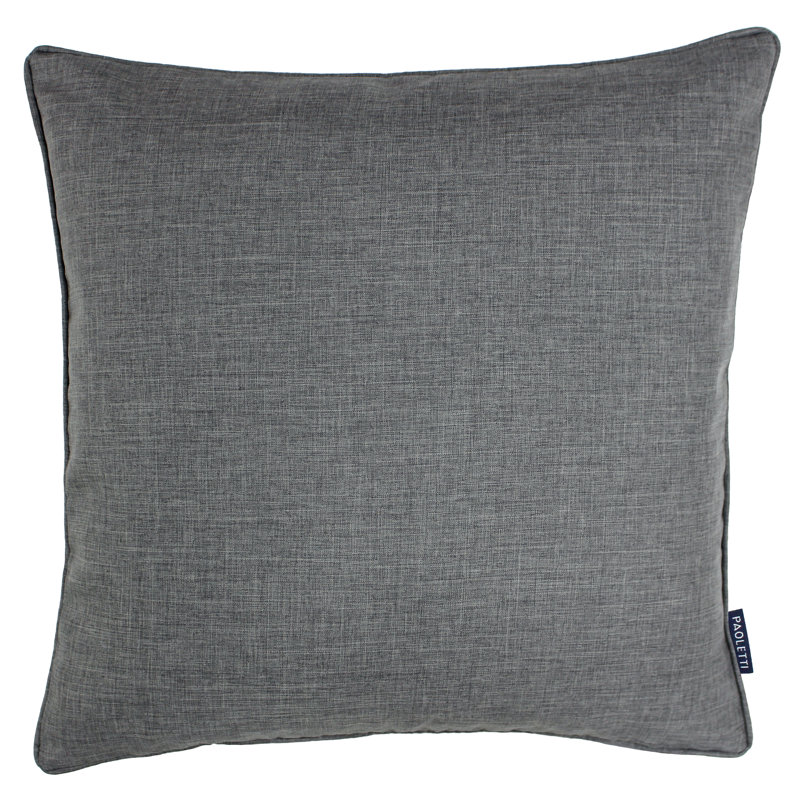 Twilight Reversible Square Cushion, Silver