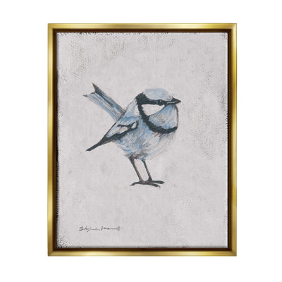 Oiseau Wren - peinture