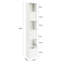 Fishel Freestanding Linen Cabinet