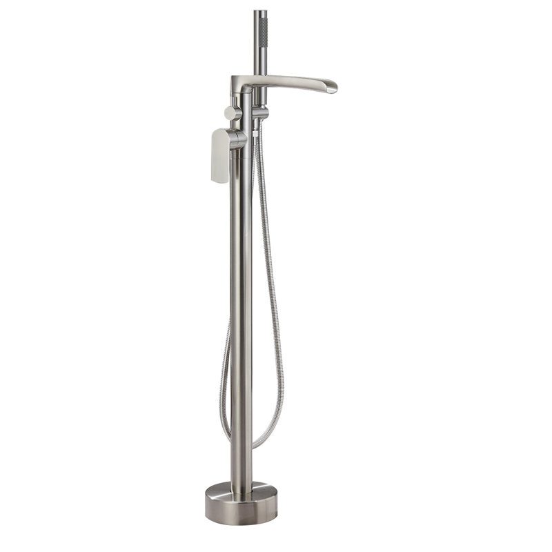 Floor Tub Spout, Nlckel