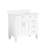 35'' H X 36'' W Solid Wood Bath Vanity with Stain-resistant Carrera Quartz Top and Single Sink-2135763414
