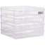 Boîtes transparentes en plastique Scrapbook
