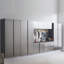 Nova Series Metallic Grey Wood Garage Cabinet (Wall Mounted Option Available)