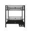 Metal Convertible Bunk Bed With 2 Drawers
