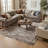 Rug Branch Aarav 5' x 8' (5'3" x 7'7") Brown/Grey Abstract Indoor Area Rug, Contemporary, Low Pile, Stain-Resistant Carpet - Living Room, Bedroom, Dining Room, and Kitchen-2000076286