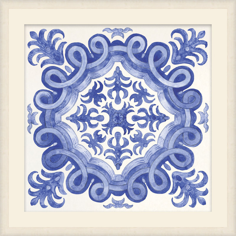 Ornate Tiles 4 Print, 32" H x 32" W