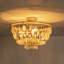 Plafonnier semi-encastré 3 lumières Shell