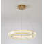 Lustre halo moderne en cristal à DEL-1680170121