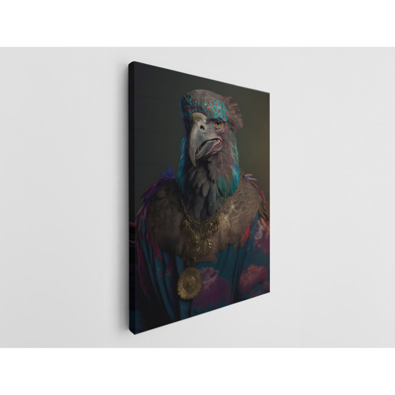 " Eagle Mentor Advisor ", 60" H x 40" W x 1" D