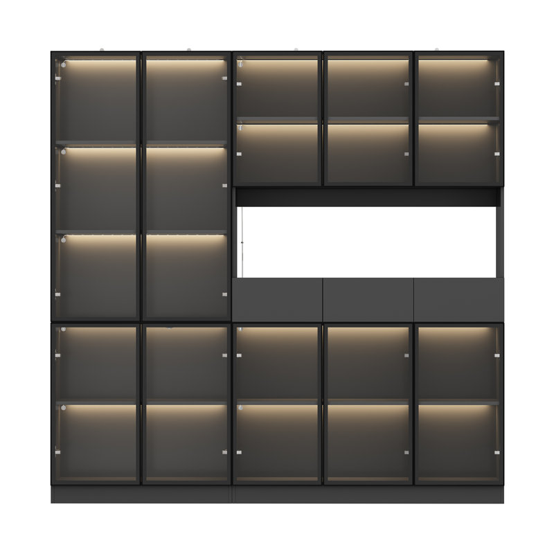 Choinski Dining Cabinet, Black