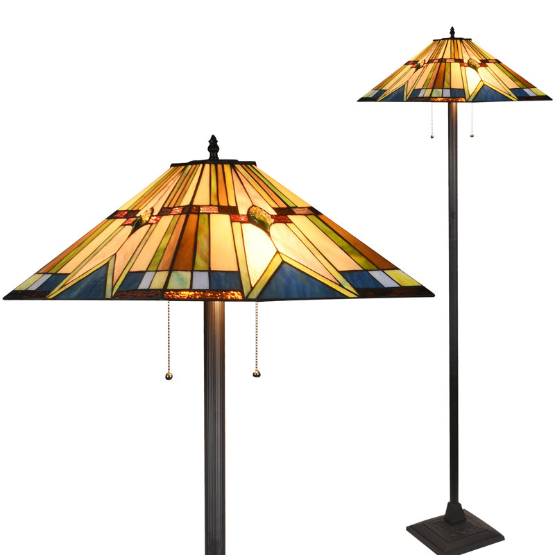 65'' Antique Bronze Traditional Floor Lamp