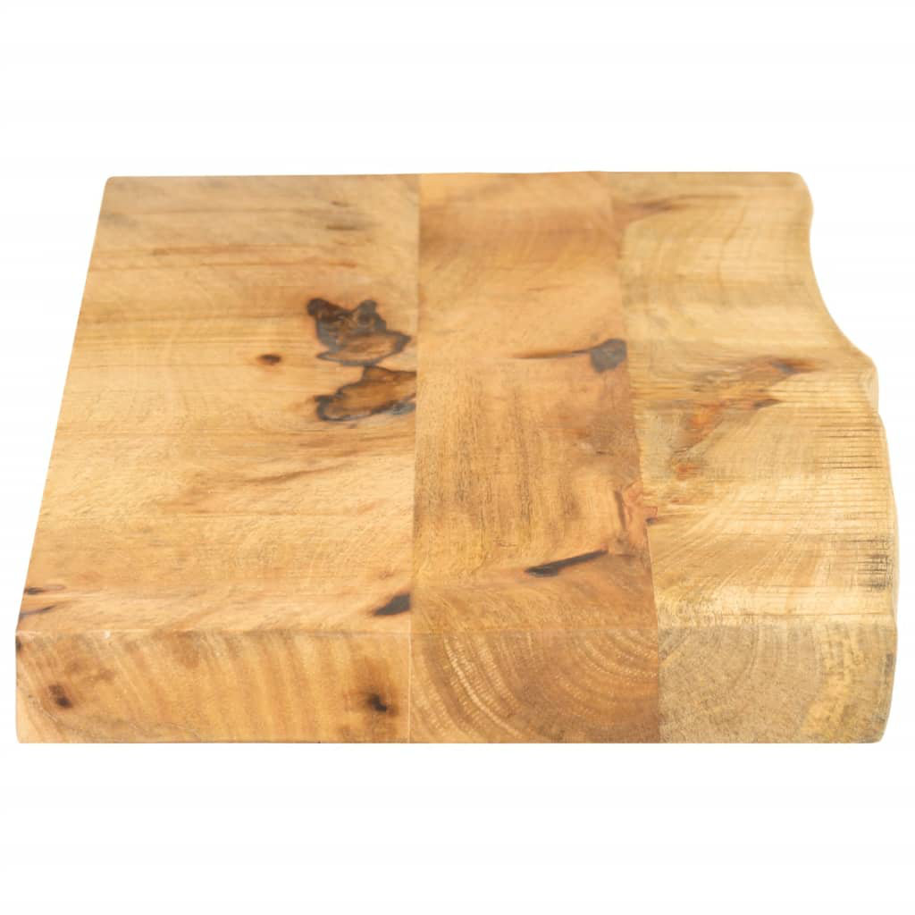 vidaXL Table Top Live Edge Solid Wood Rough Mango