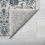 Crème oriental Briele | Bleu | Gris | Tapis beige-1647492616