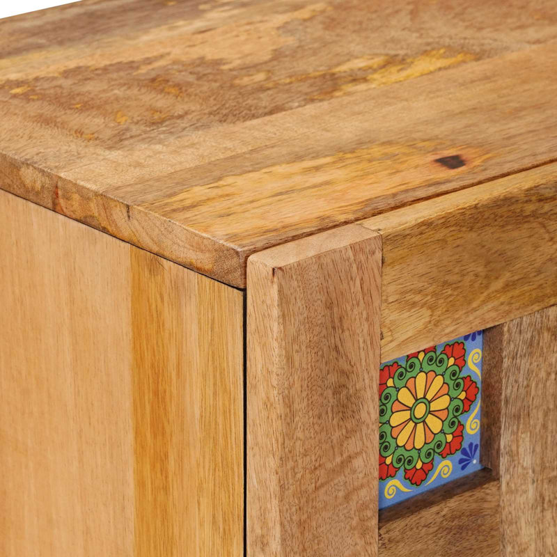 60cm Solid Wood Sideboard