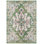 Tapis vert / turquoise tissé à la machine Madison Southwestern
