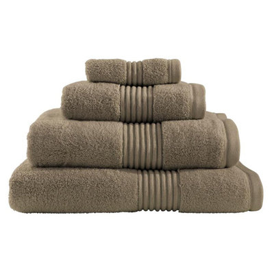 Zero Twist Hand Towel in Mink
