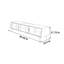 Meuble de rangement moderne et minimaliste pour meuble télé-695721320