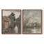 «Vintage Landscape», impression jet d'encre encadrée - ensemble de 2-1311840725-1311840727
