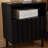 Wooden Stripe 2 Drawer Nightstand-2062894036