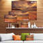 Reproduction de photo sur toile tendue, "brown serene tropical beach large"-18297184