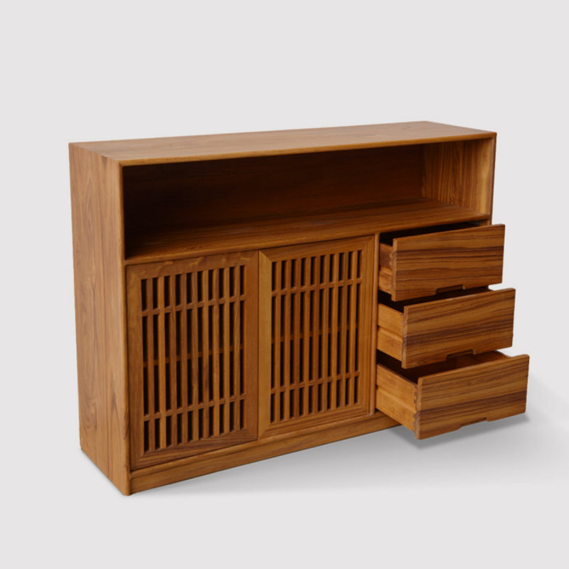 Kitchen Multi-Functional Solid Wood Sideboard