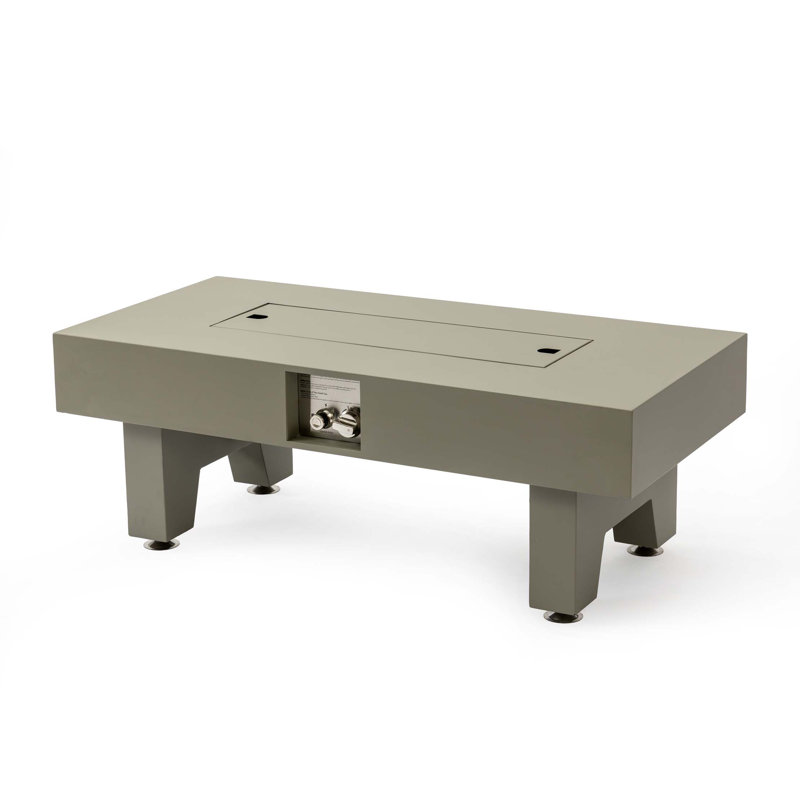 Table de foyer en fer 42 pouces