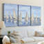 NAUTICAL Series IV - Toile tendue avec châssis sur mesure - 3 pièces-1951990362