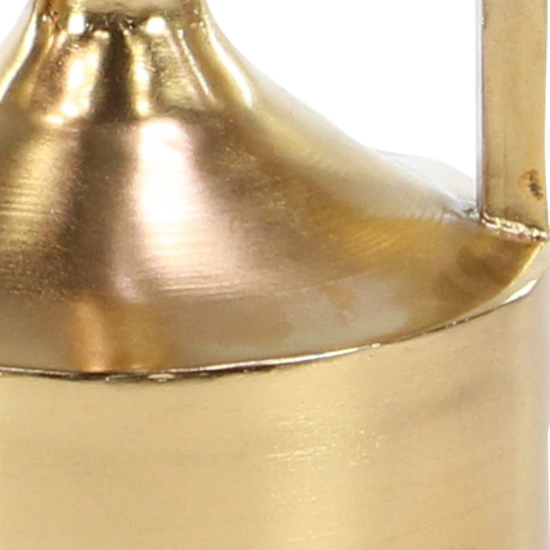 Ensemble de vases en métal avec poignées, Or