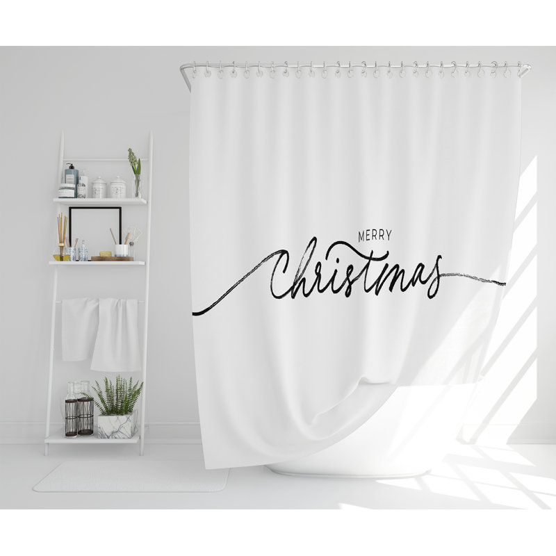 Dickens Polyester Shower Curtain Set