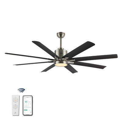 66'' Ceiling Fan with LED Lights