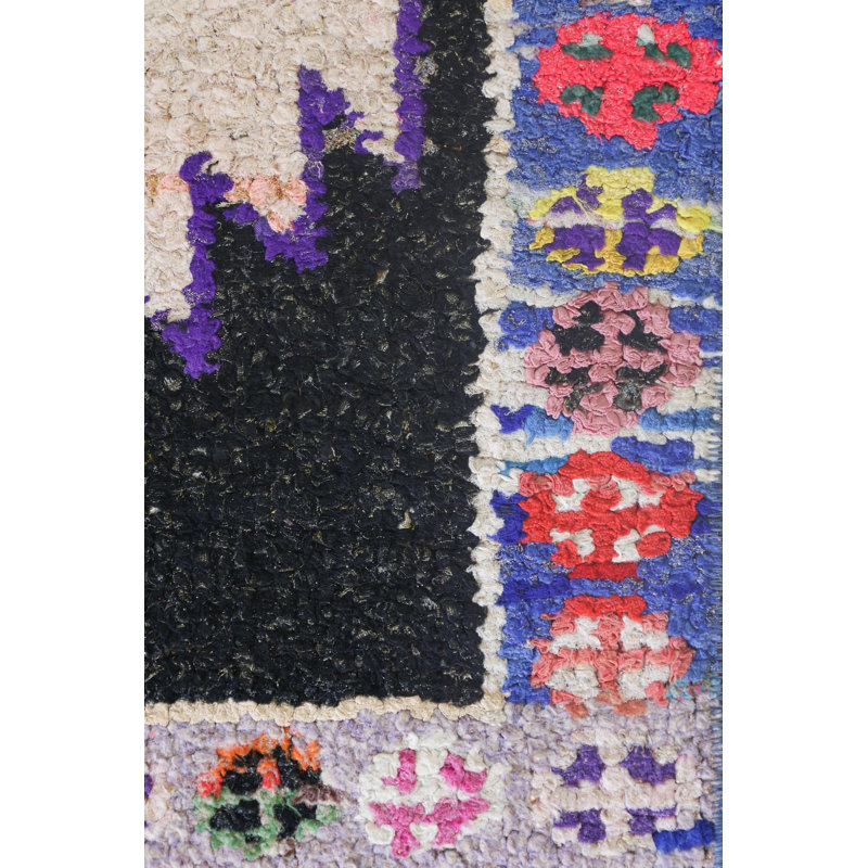 Vintage Turkish Village Rugs One-of-a-Kind Runner 2'4" X 9'3" Area Rug