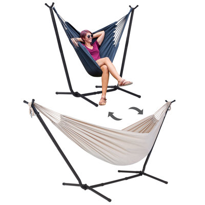 Volkrad 2 Person Classic Hammock with Stand