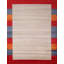 Striped Handmade Gabbeh Indian Area Rug 8x10