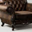 Fauteuil d'appoint en similicuir Virelli