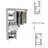 Lenox 1-Drawer 4-Shelf Closet System White