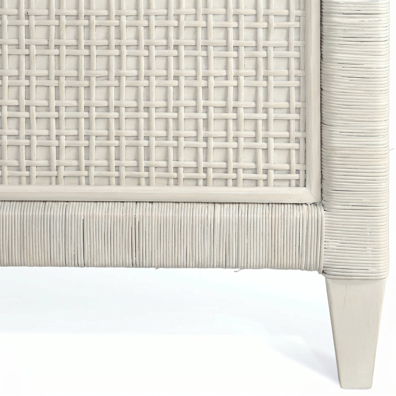 Naples Low Profile Standard Bed, Queen, Bisque