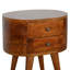 Stacey 45cm W Solid Wood Bedside Table