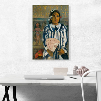 " Tehamana Has Many Parents - the Ancestors of Tehamana 1893 " by Paul Gauguin Oil Painting