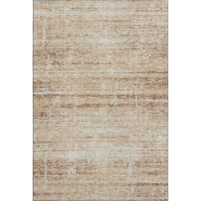 Premium Machine Washable Gerardo Copper Rug