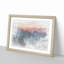Mount Rainer in Seattle in Abstract - Picture Frame Graphic Art Print-55725418-55725416