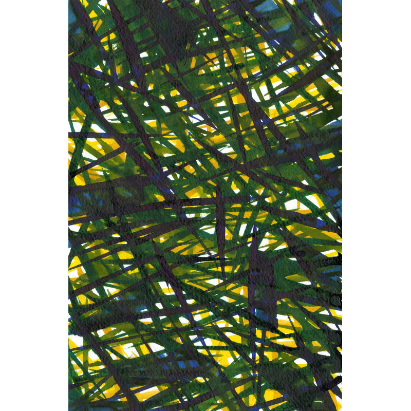 Green Thicket I by Beverly Crawford - Wrapped Canvas Print,  46cm H  x  30cm W  