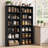 63'' H Rectangular Freestanding Adjustable and Anti-tip 6-Tier Bookcase-89479153-89479152