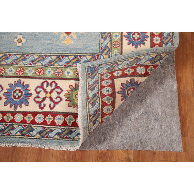 Light Blue Kazak Oriental Area Rug 7x10