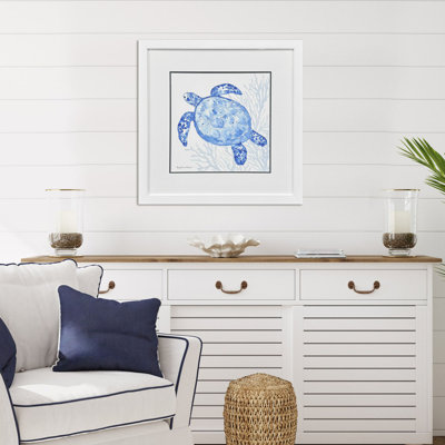 Avangelina Turtle Framed Art