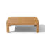 Table basse d'extérieur rectangulaire en teck