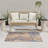 Clemencio Blue Rose Modern Rug-2082127983