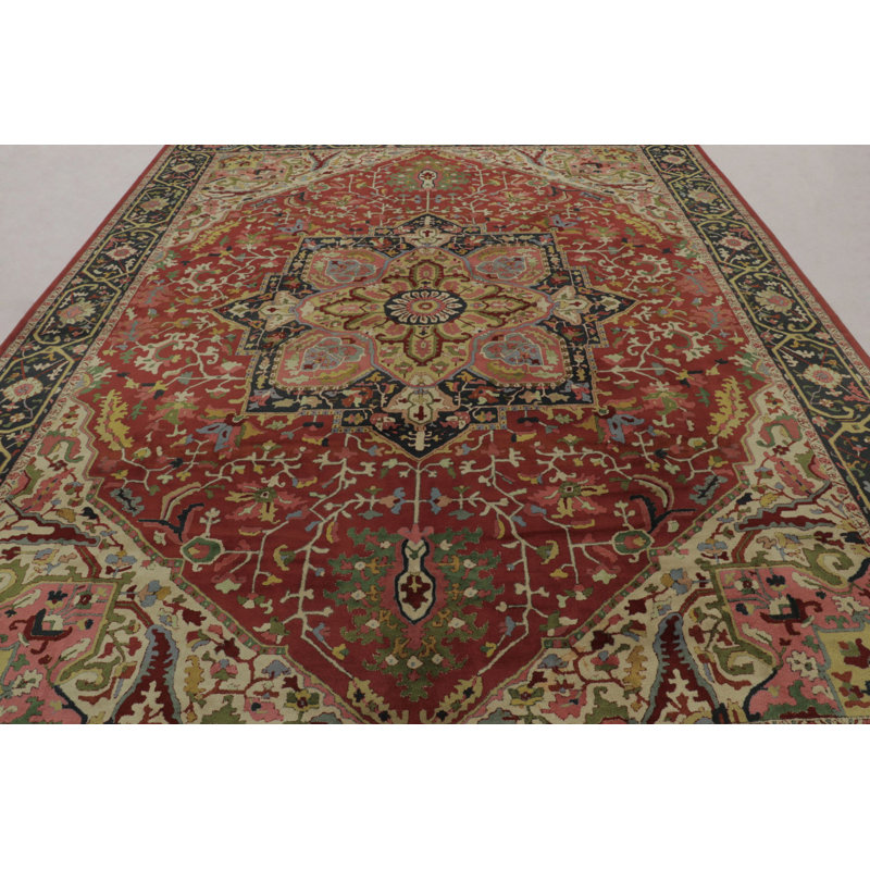 Antique One-of-a-Kind 9'10X12'11 Hand Knotted Area Rug