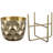Laraea 7 Inch Hammered Metal Pot Planter